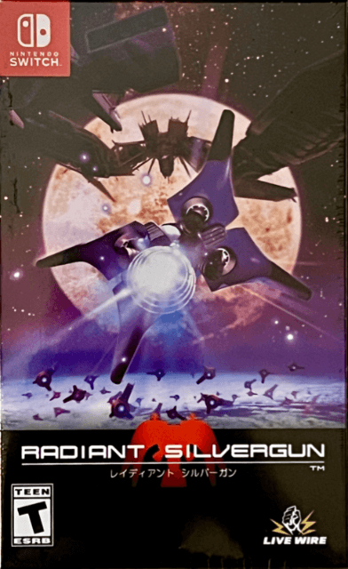 Radiant Silvergun: Deluxe Edition box art for Nintendo Switch